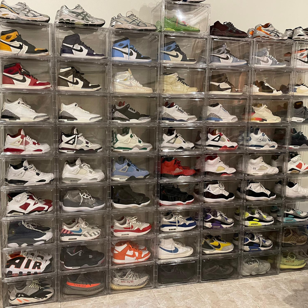 SNEAKER CRATES | SHOE CRATES (Side Drop)
