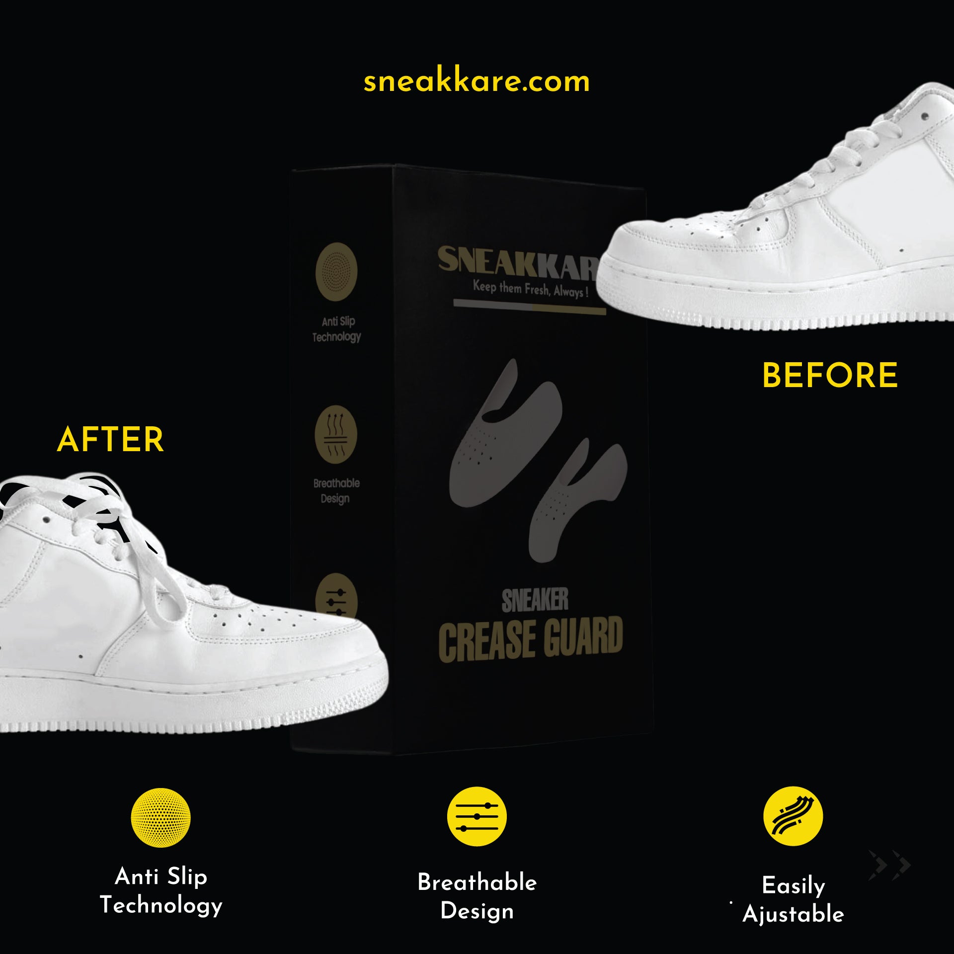 Anti Crease Can You Uncrease Af1 Sneaker Crease Protector Sneaker