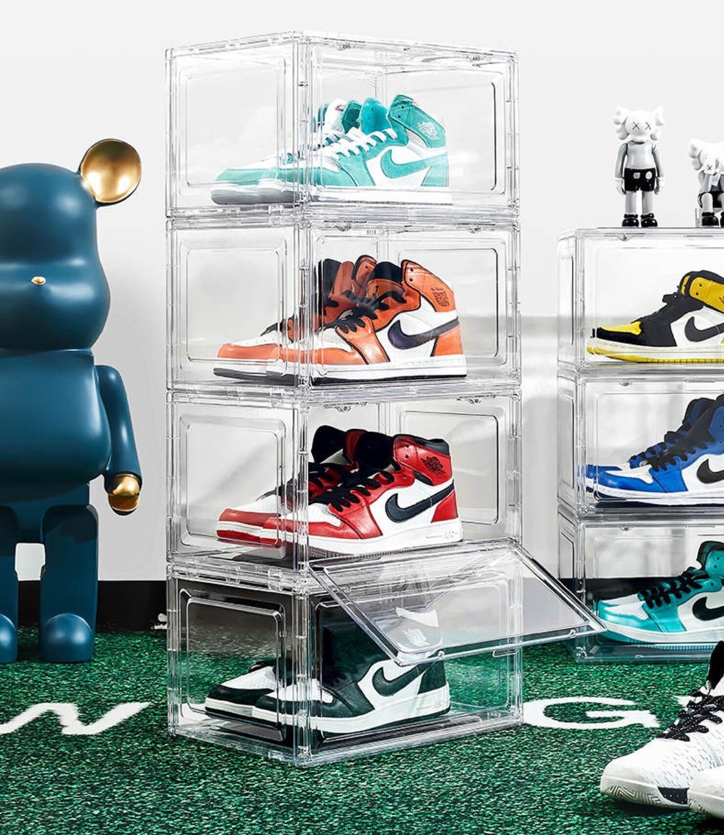 Sneaker Crates | Shoe Crates (Side Drop)