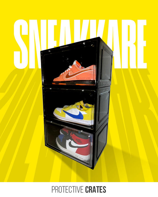 Sneaker Crates | Shoe Crates (Side Drop)