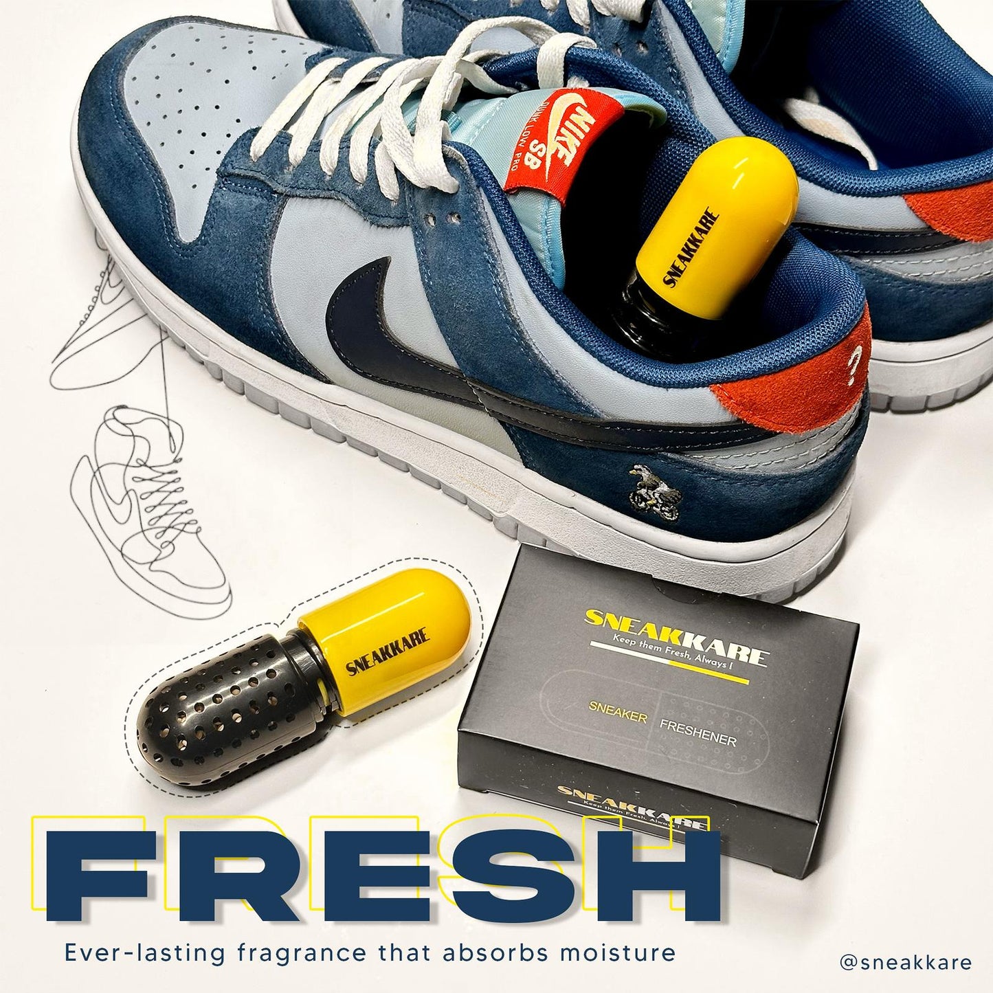SNEAKER DEODORANT PILLS | SHOE DEODORIZER
